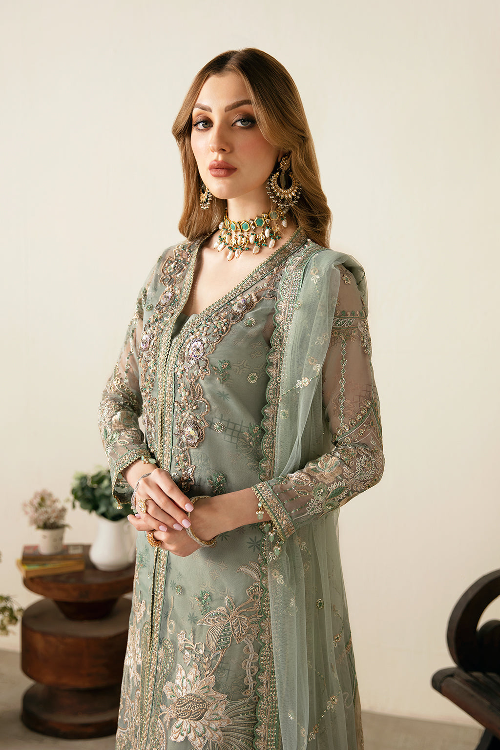 Ramsha | Festive Collection 24 | E-106 -  Ramsha Formal - Original Designer Dress - House of Maryam