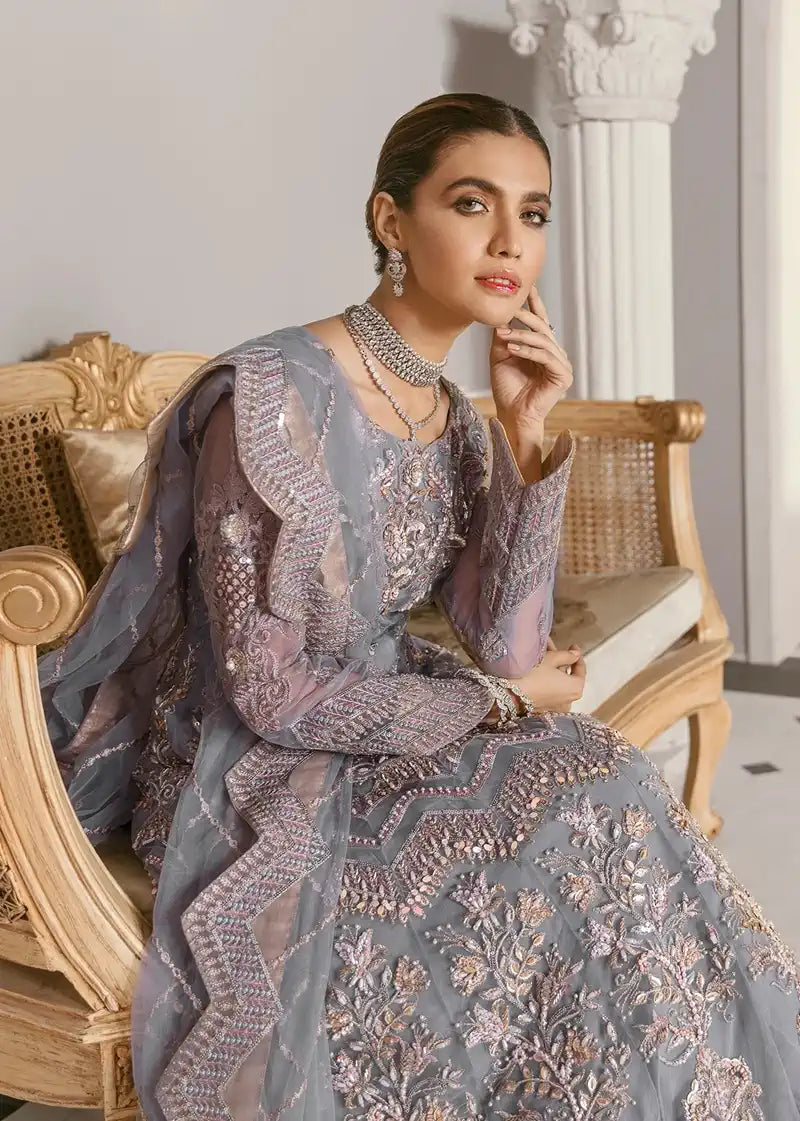 Akbar Aslam | Formal Collection | Wisteria by Designer Akbar Aslam - House of Maryam - Pakistani Designer Ethnic Wear in {{ shop.shopifyCountryName }}