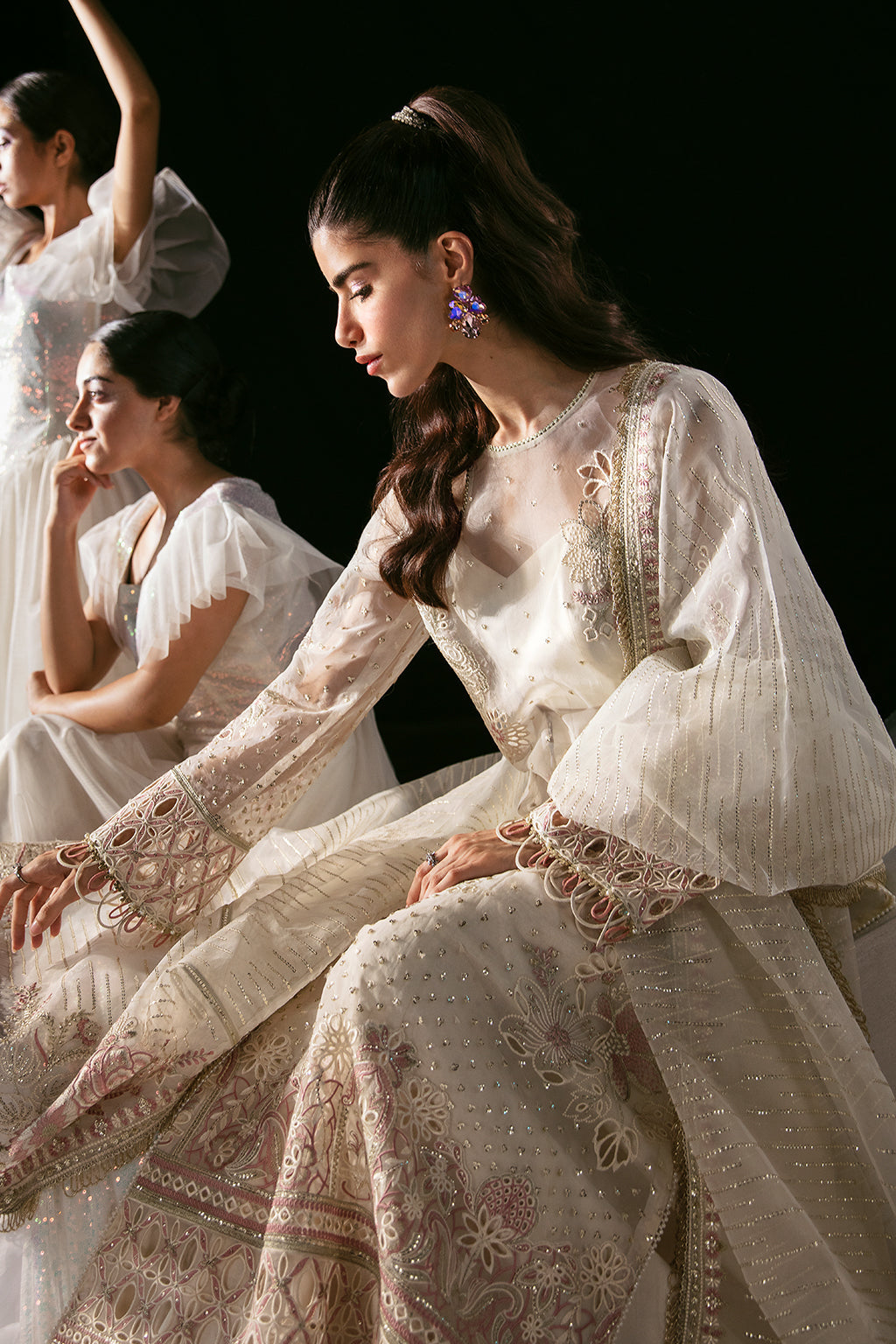 Afrozeh | La Fuchsia Festive 24 | Zeya -  Afrozeh Formal - Original Designer Dress - House of Maryam