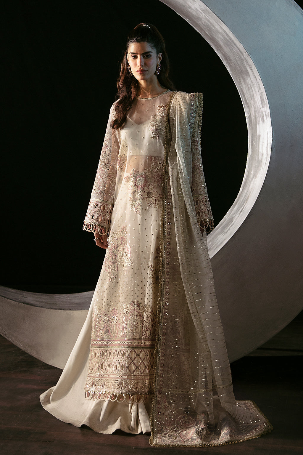 Afrozeh | La Fuchsia Festive 24 | Zeya -  Afrozeh Formal - Original Designer Dress - House of Maryam