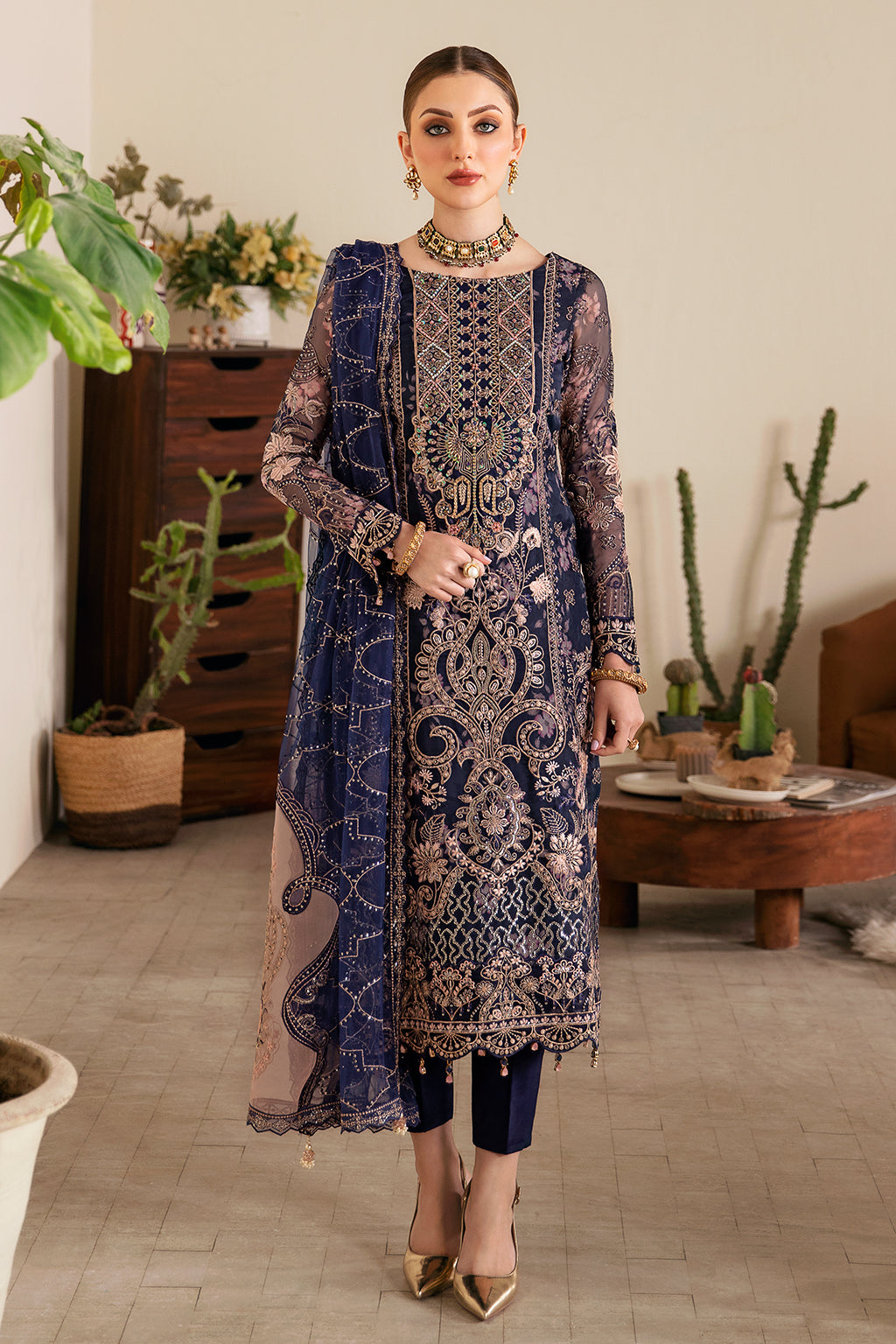 Ramsha | Festive Collection 24 | E-101 -  Ramsha Formal - Original Designer Dress - House of Maryam
