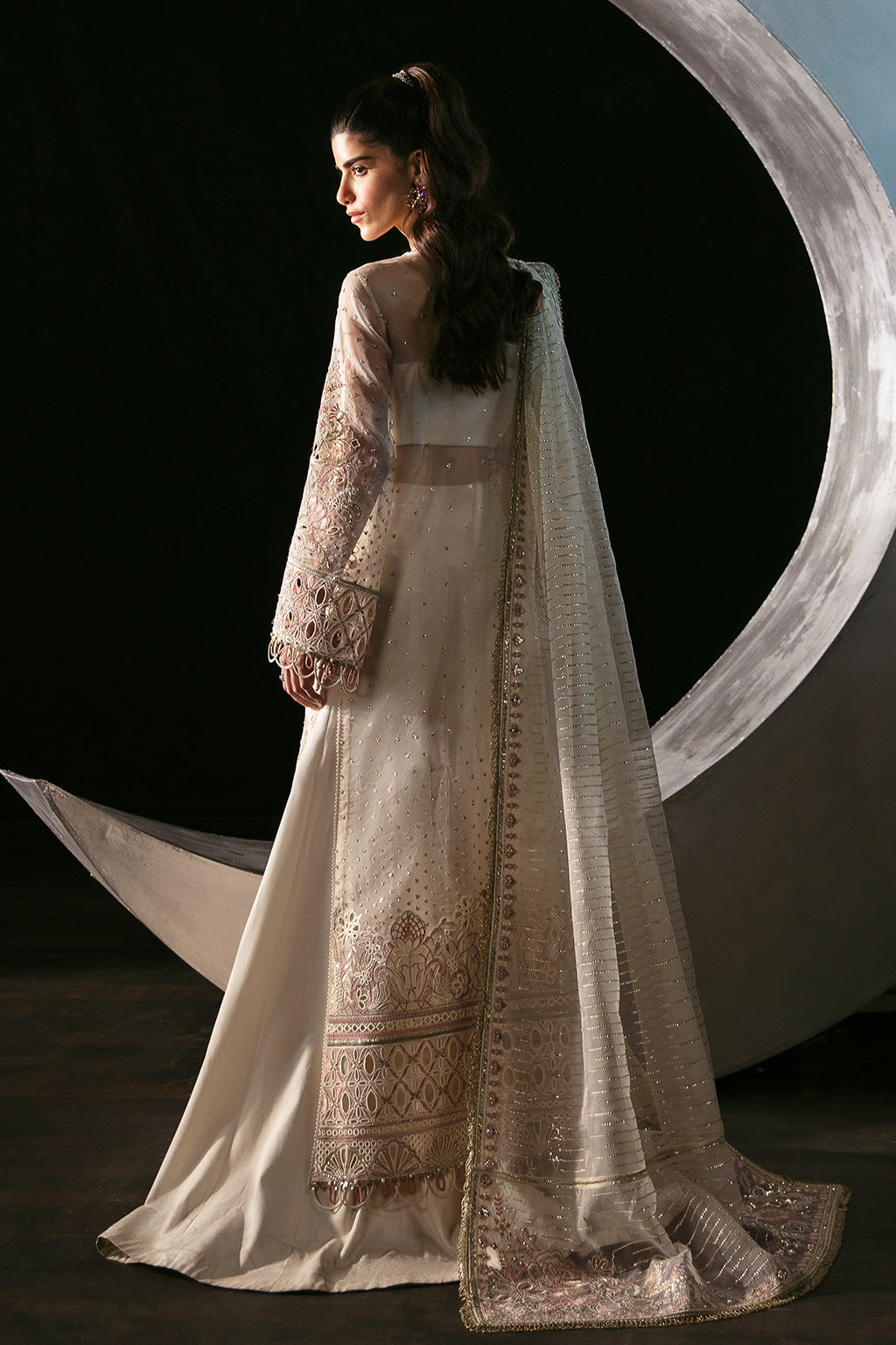 Afrozeh | La Fuchsia Festive 24 | Zeya -  Afrozeh Formal - Original Designer Dress - House of Maryam