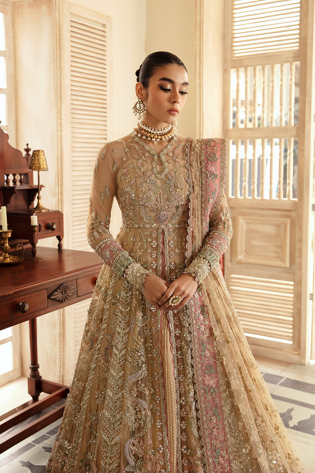 Soraya | Lumene Festive | IRINA by Designer Soraya - House of Maryam - Pakistani Designer Ethnic Wear in {{ shop.shopifyCountryName }}