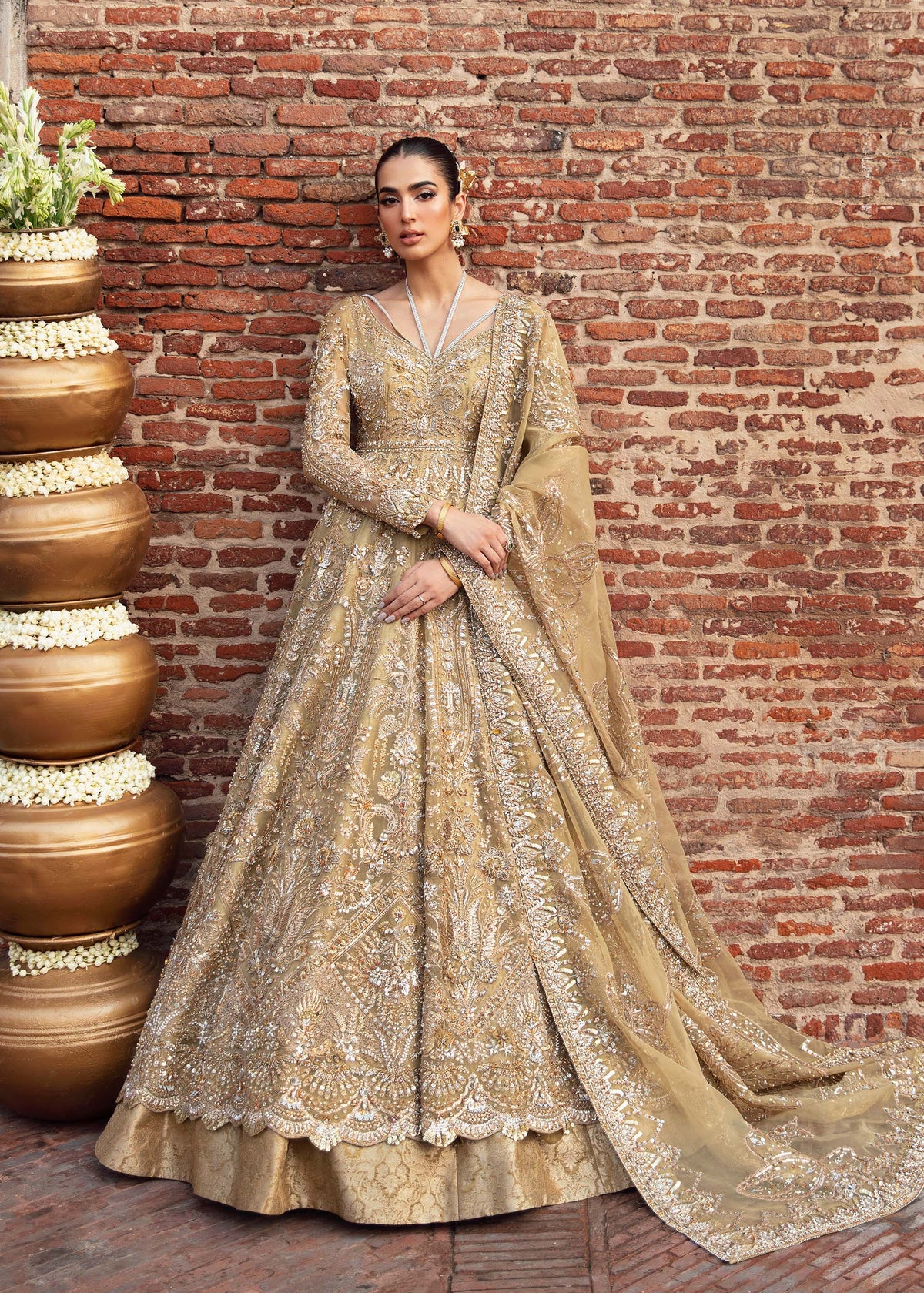 Akbar Aslam Elysium bridal gown