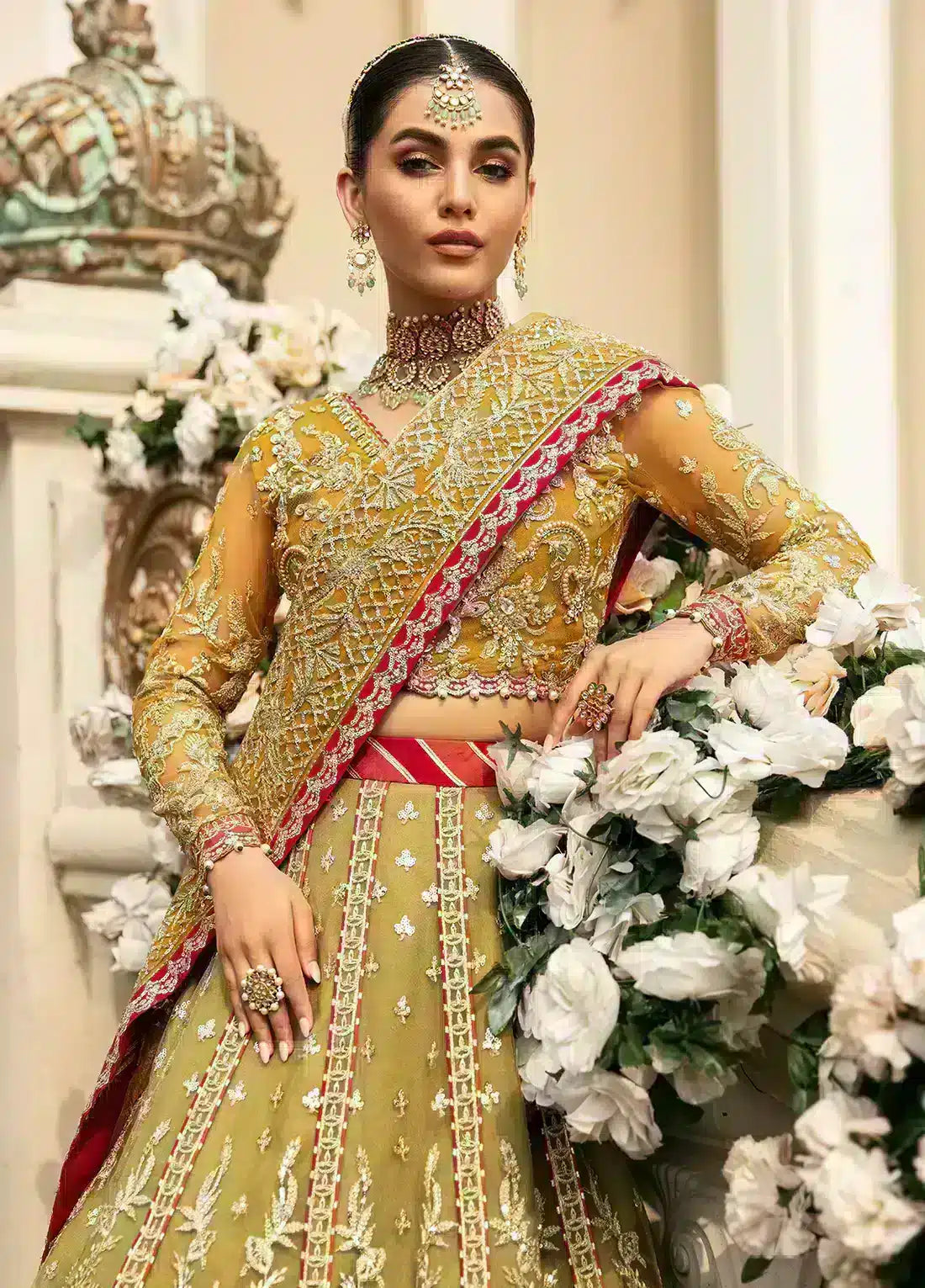 Gulaal | Wedding Collection 23 | DIYA (GL-WU-23V1-01) by Designer Gulaal - House of Maryam - Pakistani Designer Ethnic Wear in {{ shop.shopifyCountryName }}