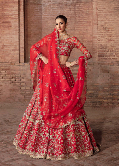 Akbar Aslam Chrysalis bridal lehenga choli