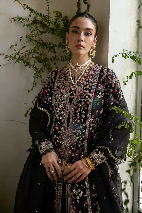 Suffuse Zora black shirt and gharara, photo 2