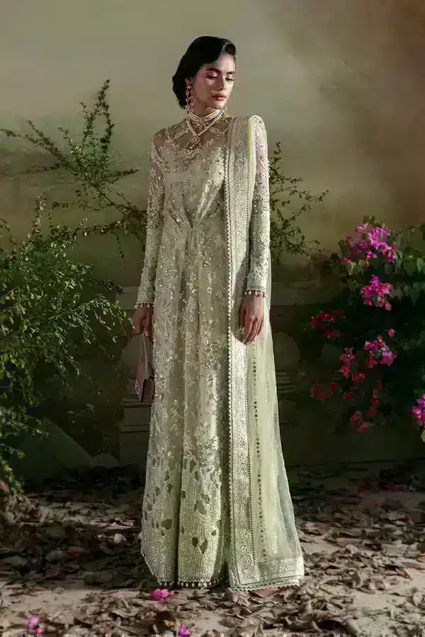 Suffuse Kiara pistachio net formal suit, photo 2