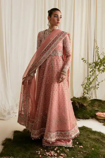 Suffuse Laira coral organza angrakha suit, photo 2