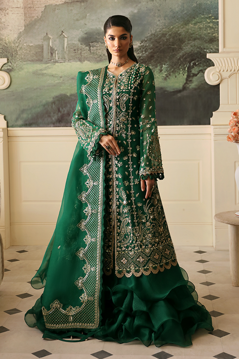 Nyra | Wedding Festive 24 | Jade by Designer Nyra - House of Maryam - Pakistani Designer Ethnic Wear in {{ shop.shopifyCountryName }}