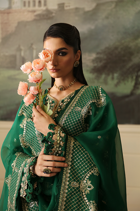 Nyra | Wedding Festive 24 | Jade by Designer Nyra - House of Maryam - Pakistani Designer Ethnic Wear in {{ shop.shopifyCountryName }}