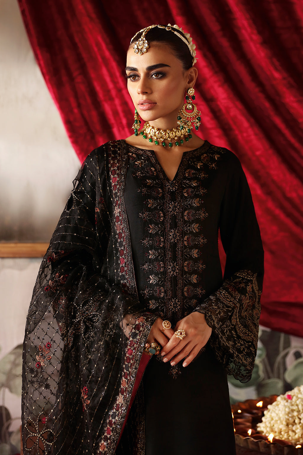 Shagna | Premium Raw Silk | Zareen S-05.-3