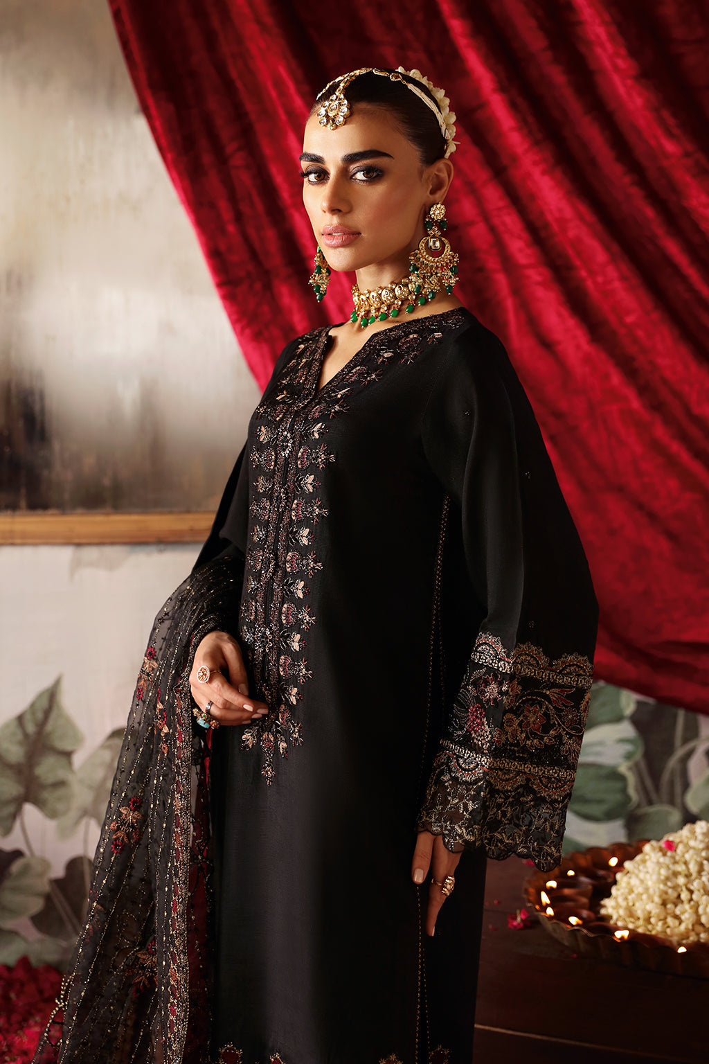 Shagna | Premium Raw Silk | Zareen S-05., image 5