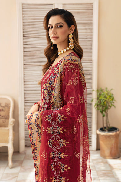Ramsha | Chevron Chiffon Collection | A-907 -  Ramsha Ladies Clothes - Original Designer Dress - House of Maryam