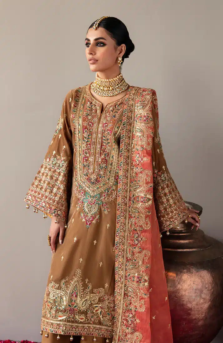 Emaan Adeel | Makhmal Velvet Edition 23 | MK-07 MERAKI by Designer Emaan Adeel - House of Maryam - Pakistani Designer Ethnic Wear in {{ shop.shopifyCountryName }}