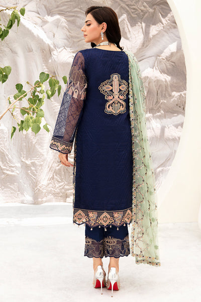 Ramsha | Minhal Organza Collection | M-902 -  Ramsha Formal - Original Designer Dress - House of Maryam