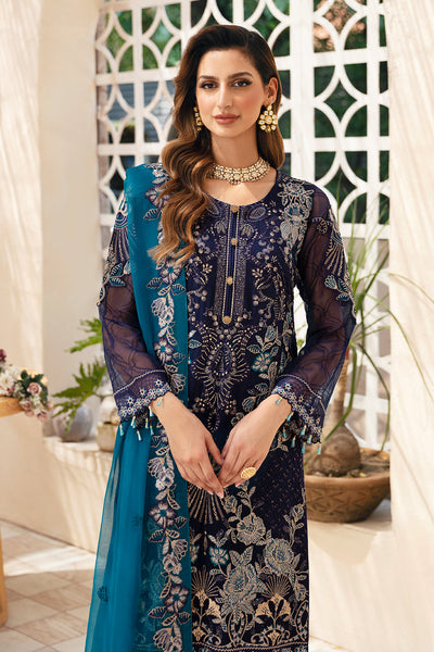 Ramsha | Chevron Chiffon Collection | A-903 -  Ramsha Ladies Clothes - Original Designer Dress - House of Maryam