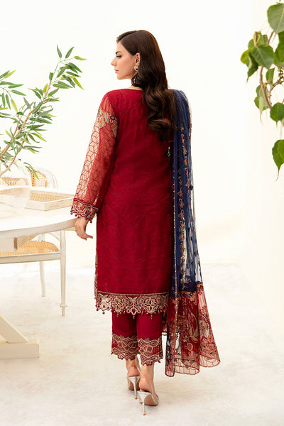 Ramsha | Minhal Organza Collection | M-908 -  Ramsha Formal - Original Designer Dress - House of Maryam