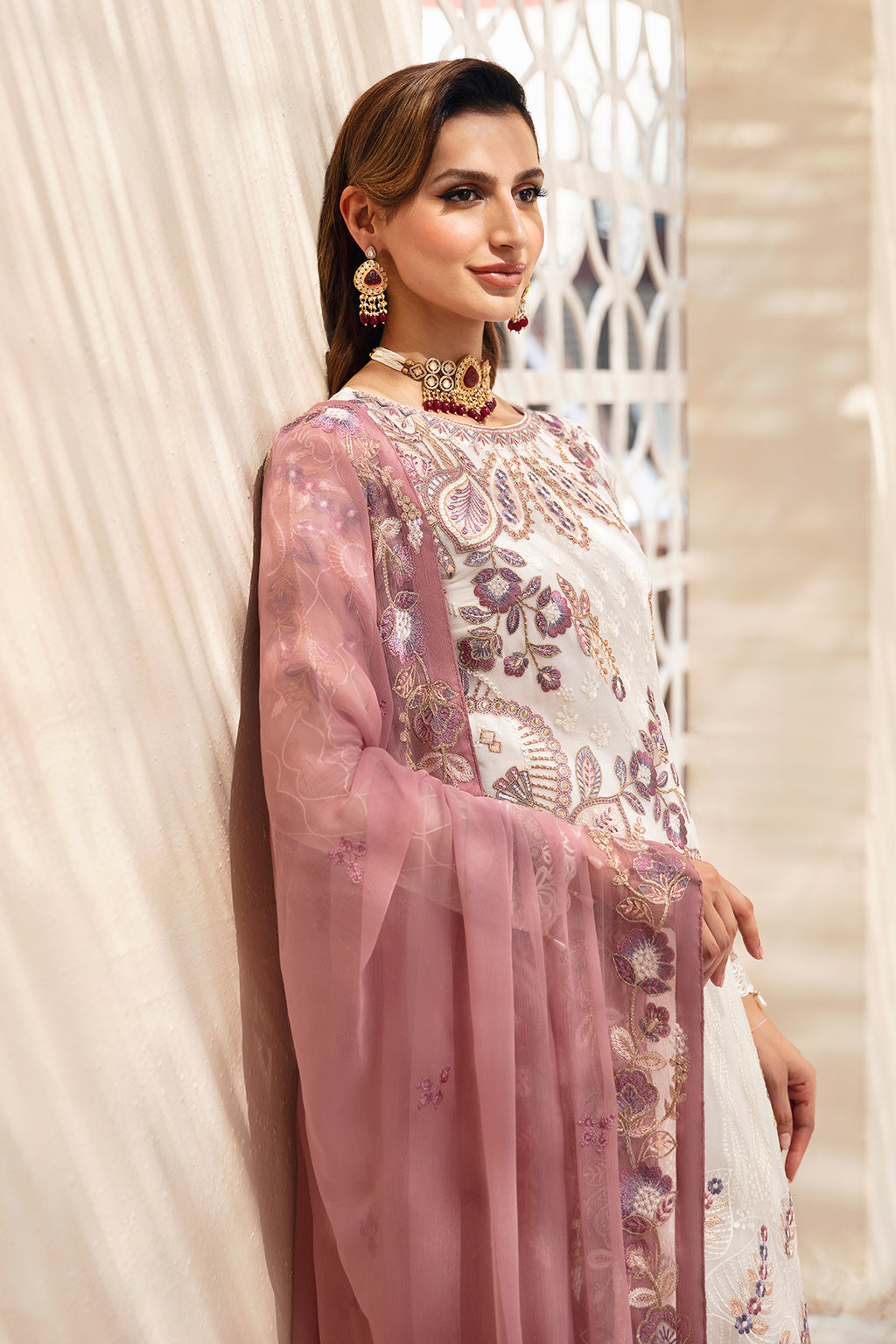 Ramsha | Chevron Chiffon Collection | A-902 -  Ramsha Ladies Clothes - Original Designer Dress - House of Maryam
