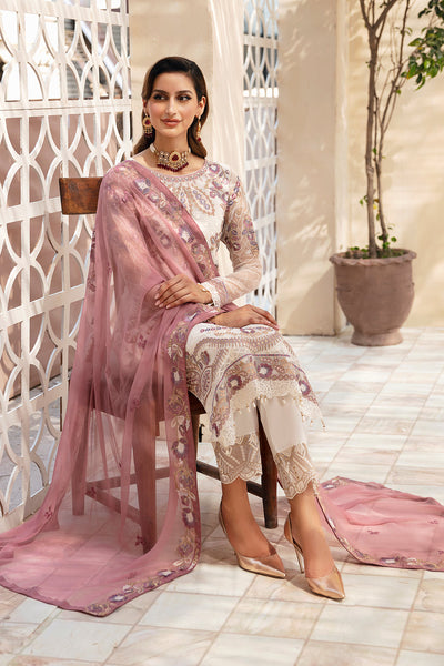 Ramsha | Chevron Chiffon Collection | A-902 -  Ramsha Ladies Clothes - Original Designer Dress - House of Maryam