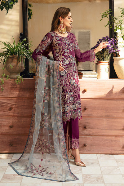 Ramsha | Chevron Chiffon Collection | A-911 -  Ramsha Ladies Clothes - Original Designer Dress - House of Maryam