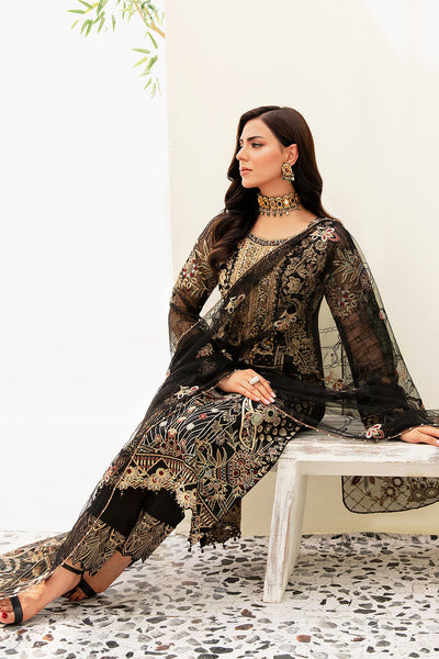 Ramsha | Minhal Organza Collection | M-906 -  Ramsha Formal - Original Designer Dress - House of Maryam