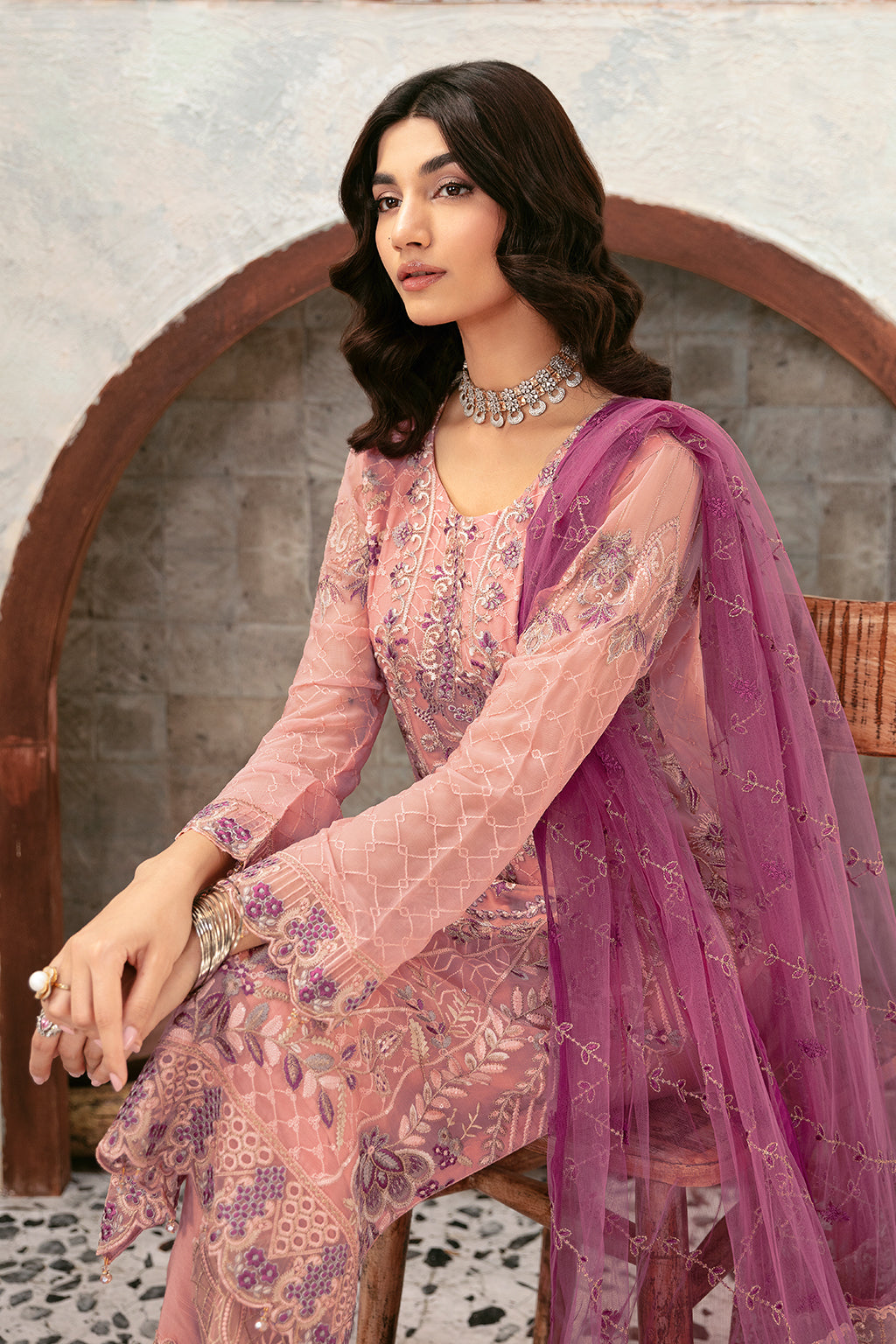 Ramsha | Rangoon Chiffon Collection 24 | D-1201