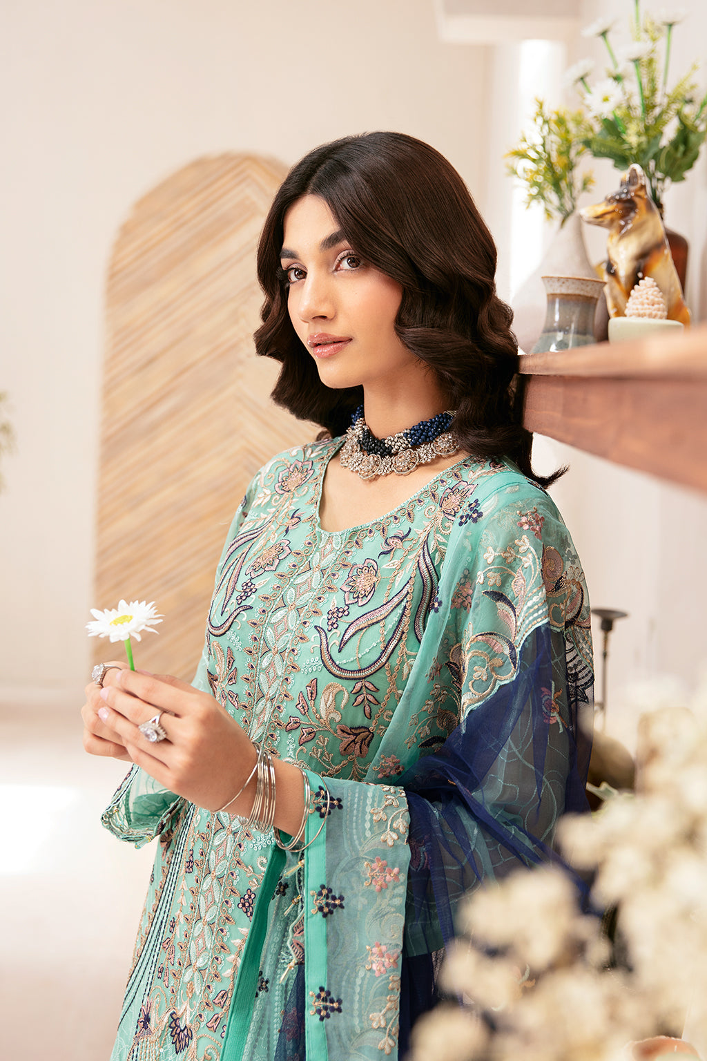 Ramsha | Rangoon Chiffon Collection 24 | D-1207 by Designer Ramsha - House of Maryam - Pakistani Designer Ethnic Wear in {{ shop.shopifyCountryName }}