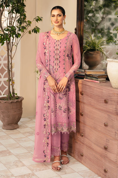 Ramsha | Chevron Chiffon Collection | A-909 -  Ramsha Ladies Clothes - Original Designer Dress - House of Maryam