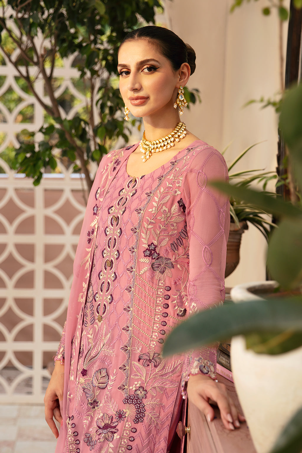 Ramsha | Chevron Chiffon Collection | A-909 -  Ramsha Ladies Clothes - Original Designer Dress - House of Maryam