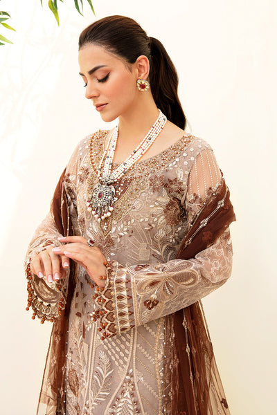 Ramsha | Minhal Organza Collection | M-904 -  Ramsha Formal - Original Designer Dress - House of Maryam