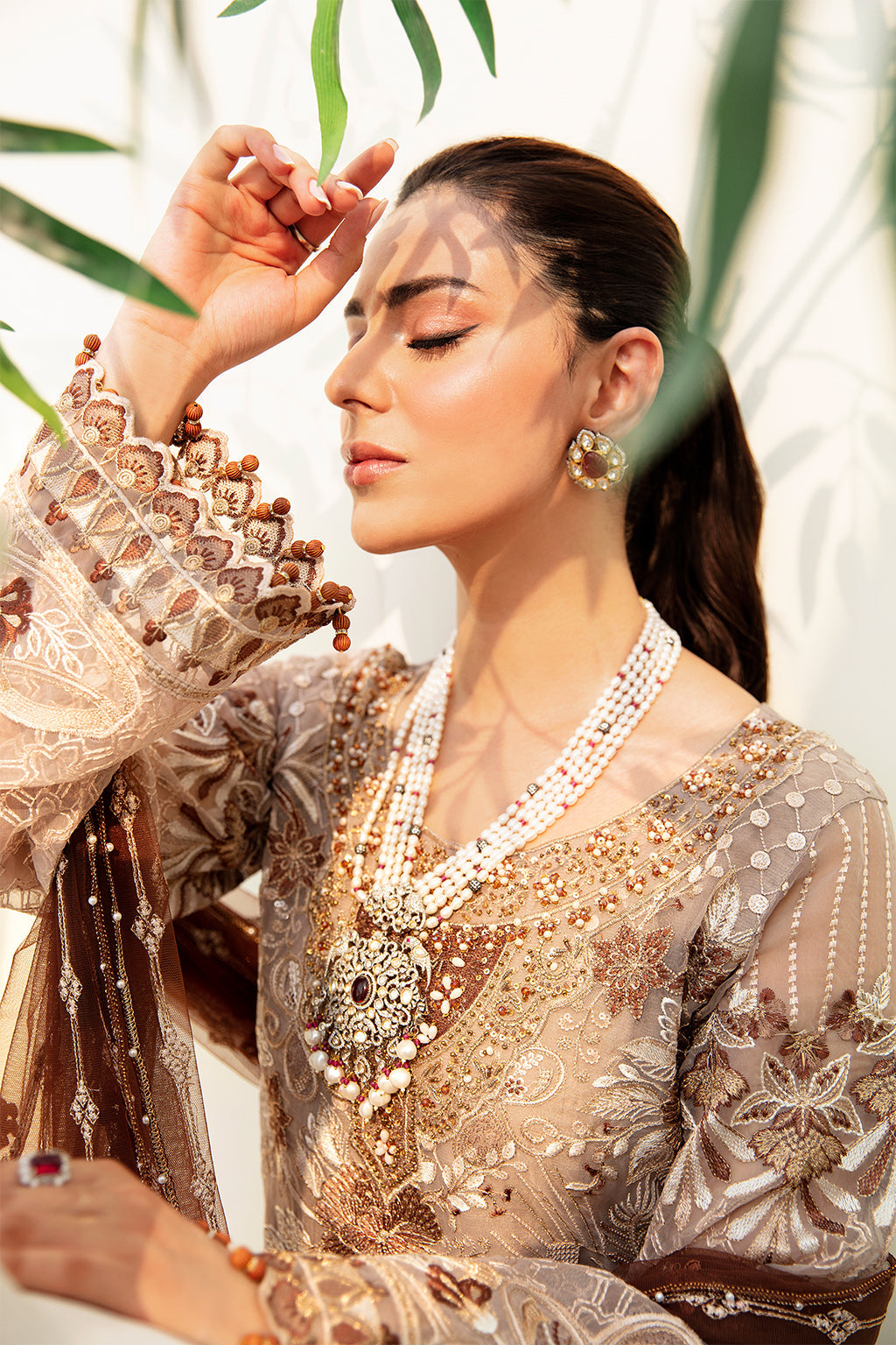 Ramsha | Minhal Organza Collection | M-904 -  Ramsha Formal - Original Designer Dress - House of Maryam