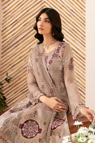 Ramsha | Rangoon Chiffon Collection 24 | D-1206 -  Ramsha Formal - Original Designer Dress - House of Maryam