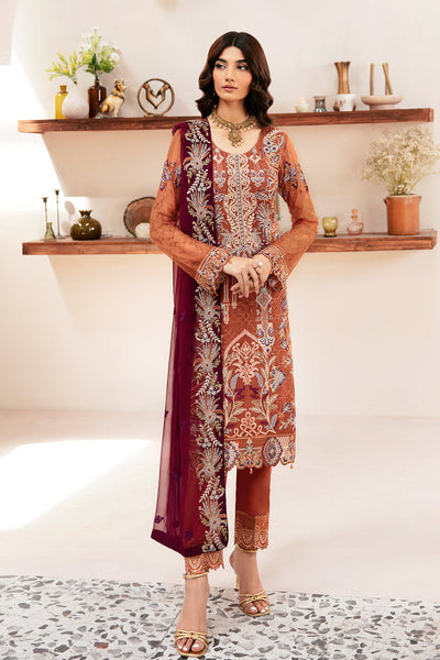 Ramsha | Rangoon Chiffon Collection 24 | D-1209 -  Ramsha Formal - Original Designer Dress - House of Maryam