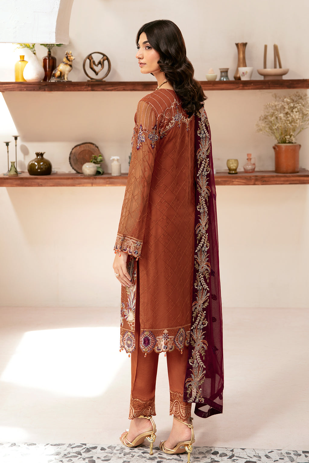 Ramsha | Rangoon Chiffon Collection 24 | D-1209