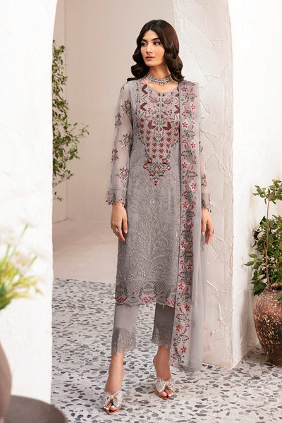 Ramsha | Rangoon Chiffon Collection 24 | D-1210 -  Ramsha Formal - Original Designer Dress - House of Maryam
