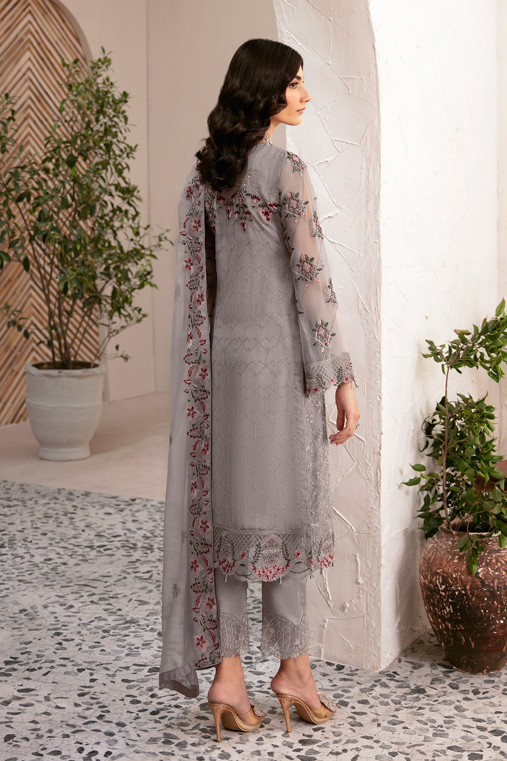 Ramsha | Rangoon Chiffon Collection 24 | D-1210 by Designer Ramsha - House of Maryam - Pakistani Designer Ethnic Wear in {{ shop.shopifyCountryName }}