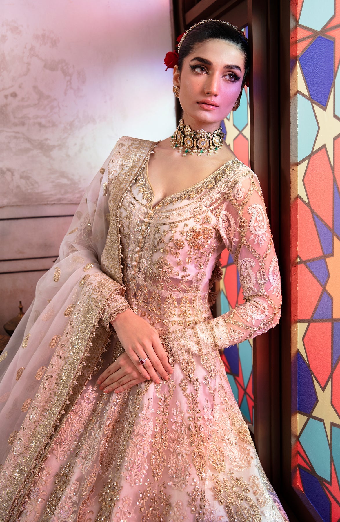 Zevk | Afsanah Wedding Formals | ALIF -  Zevk Bridal - Original Designer Dress - House of Maryam