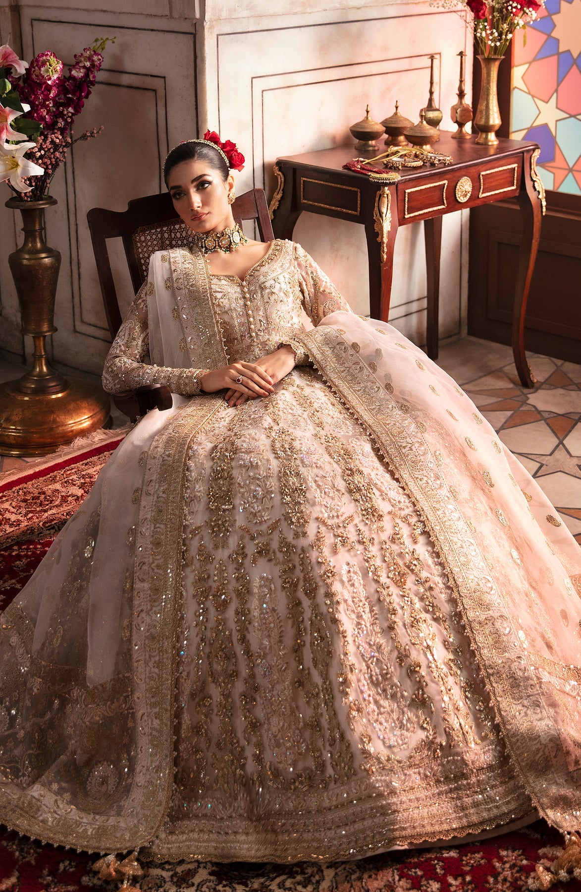 Zevk | Afsanah Wedding Formals | ALIF -  Zevk Bridal - Original Designer Dress - House of Maryam