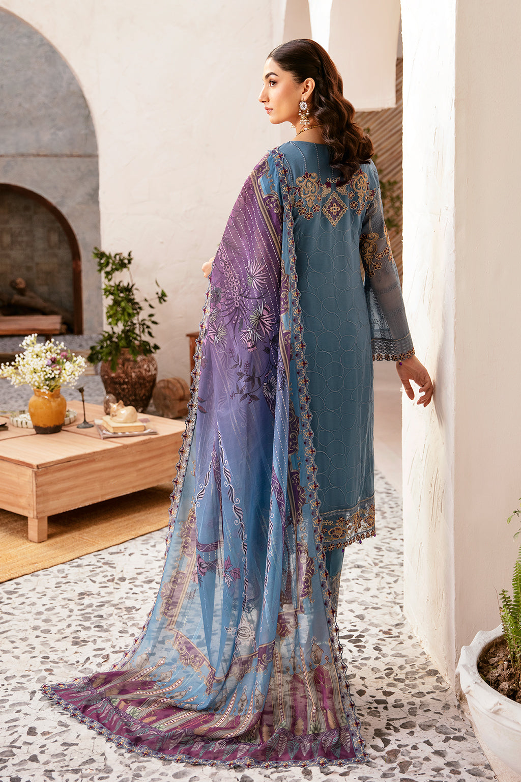 Ramsha | Rangoon Chiffon Collection 24 | D-1202 -  Ramsha Formal - Original Designer Dress - House of Maryam
