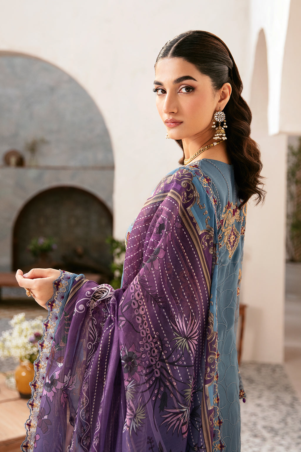 Ramsha | Rangoon Chiffon Collection 24 | D-1202 -  Ramsha Formal - Original Designer Dress - House of Maryam