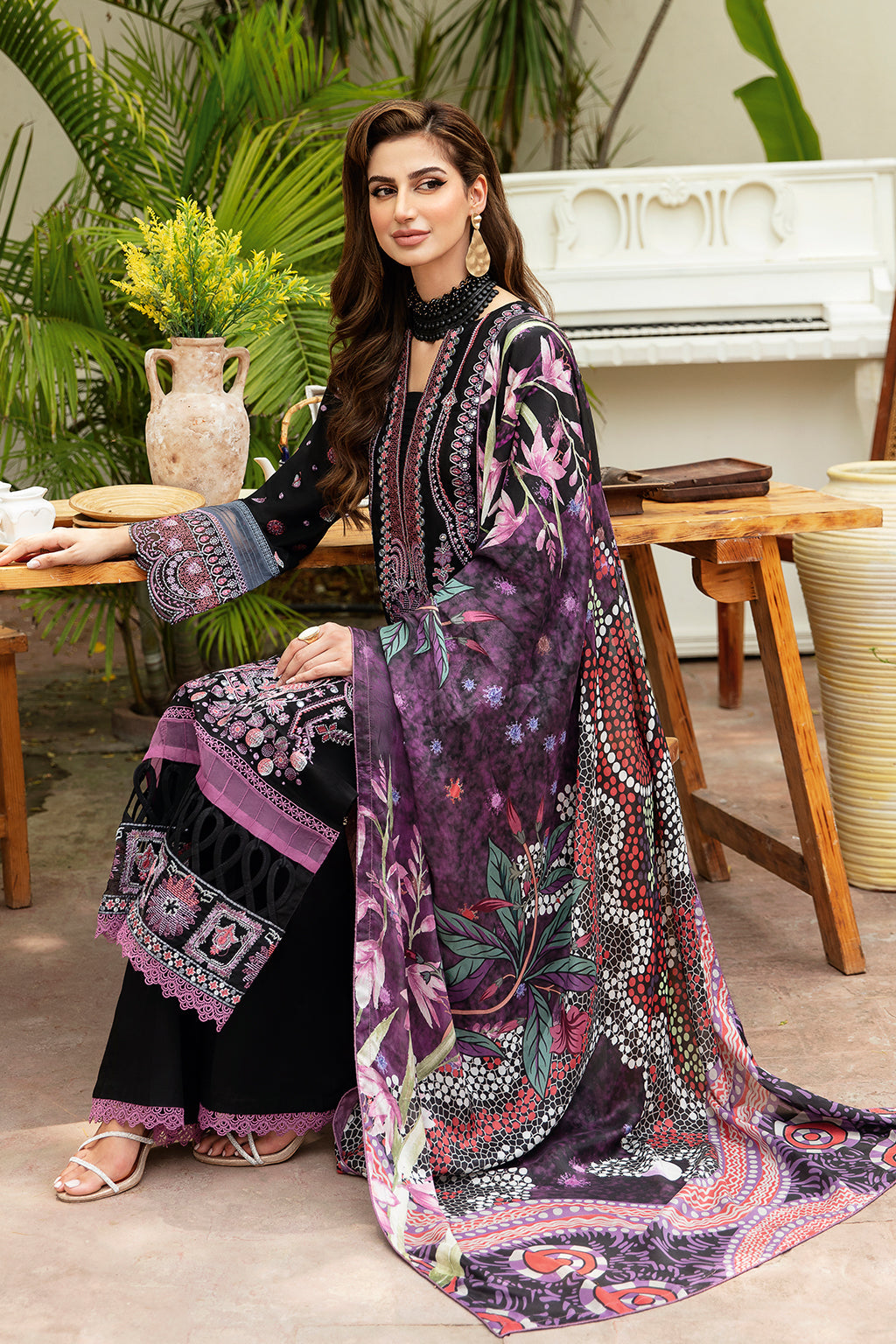 Ramsha | Riwayat Lawn Collection| Y-806