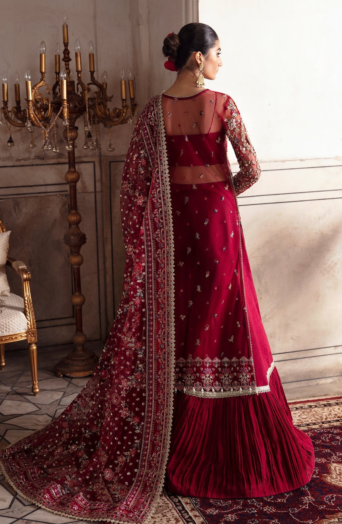 Zevk | Afsanah Wedding Formals | KAMKHAWAB -  Zevk Bridal - Original Designer Dress - House of Maryam