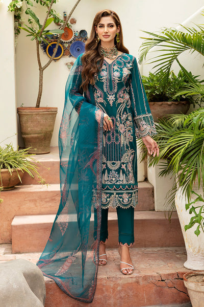 Ramsha | Luxury Lawn 24 | Y-808 -  Ramsha Casuals - Original Designer Dress - House of Maryam