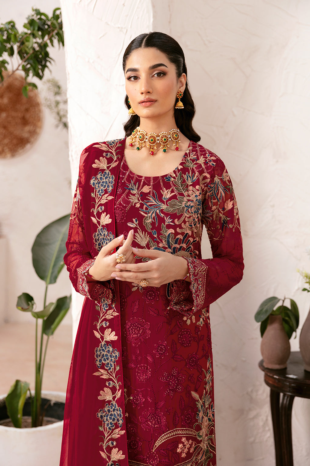 Ramsha | Rangoon Chiffon Collection 24 | D-1205 -  Ramsha Formal - Original Designer Dress - House of Maryam