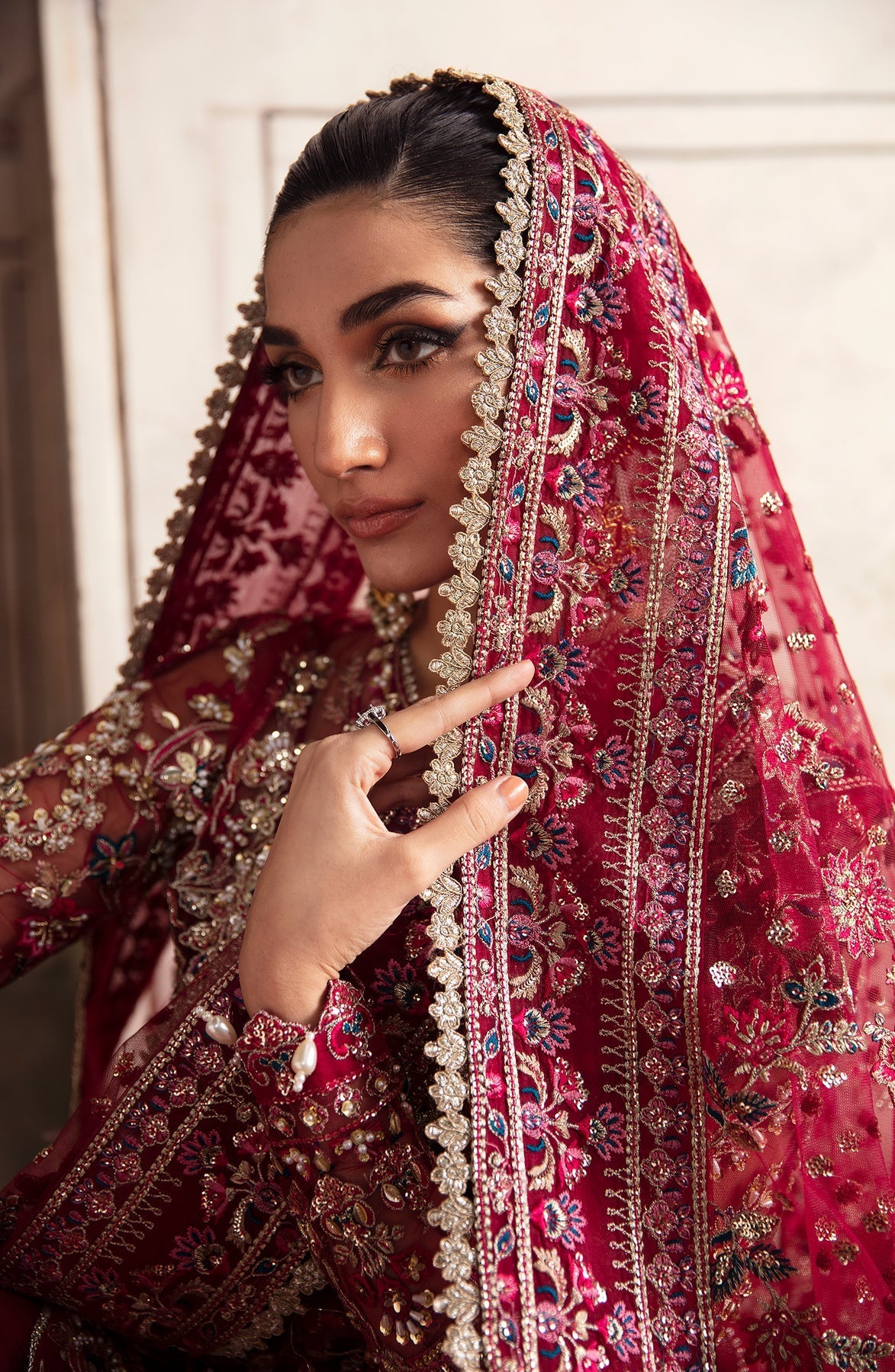 Zevk | Afsanah Wedding Formals | KAMKHAWAB -  Zevk Bridal - Original Designer Dress - House of Maryam