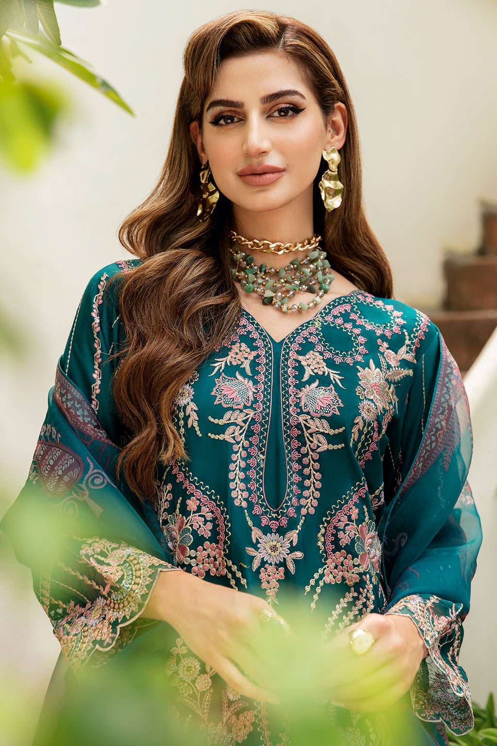 Ramsha | Luxury Lawn 24 | Y-808 -  Ramsha Casuals - Original Designer Dress - House of Maryam