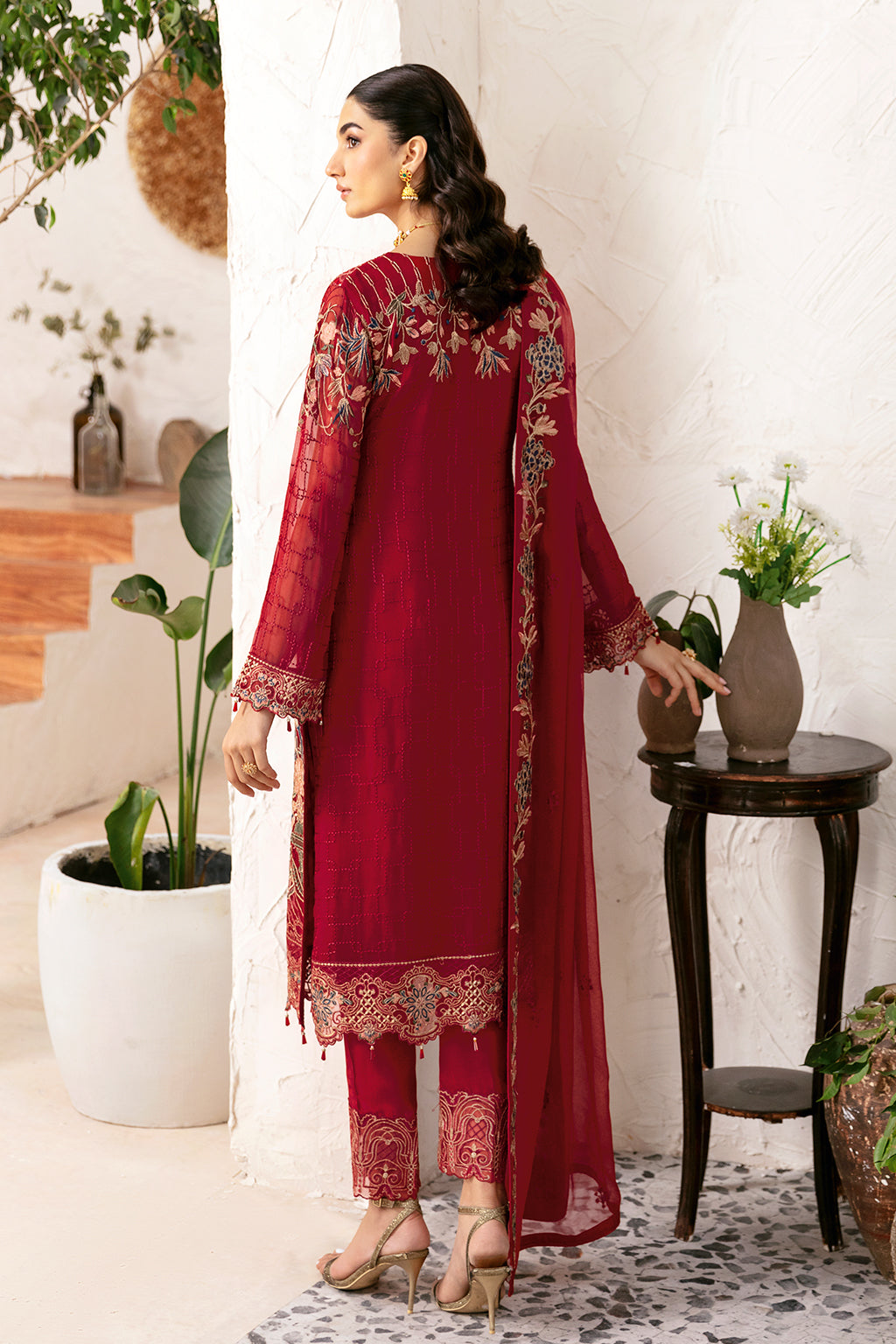 Ramsha | Rangoon Chiffon Collection 24 | D-1205 -  Ramsha Formal - Original Designer Dress - House of Maryam