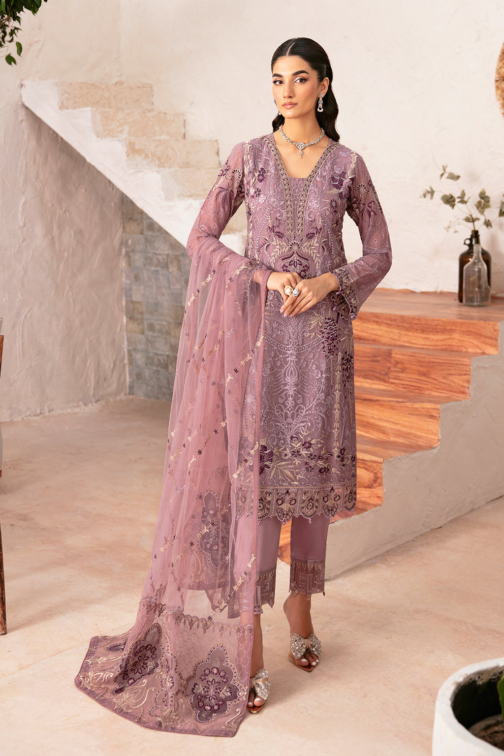 Ramsha | Rangoon Chiffon Collection 24 | D-1208