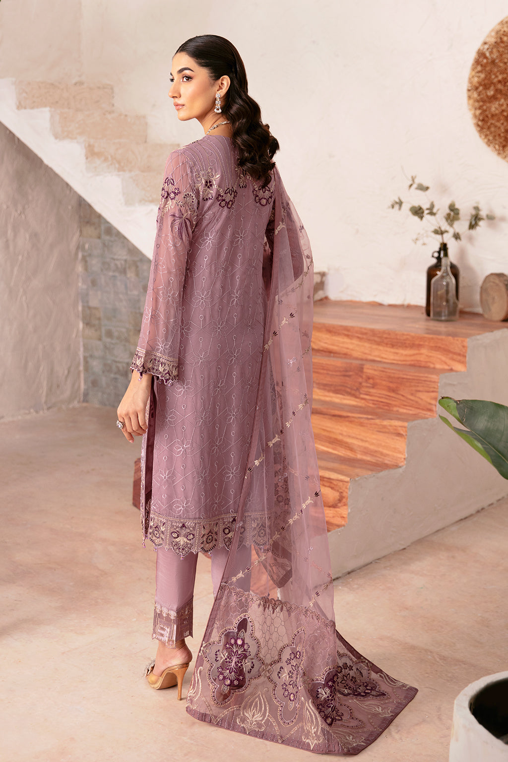 Ramsha | Rangoon Chiffon Collection 24 | D-1208 by Designer Ramsha - House of Maryam - Pakistani Designer Ethnic Wear in {{ shop.shopifyCountryName }}